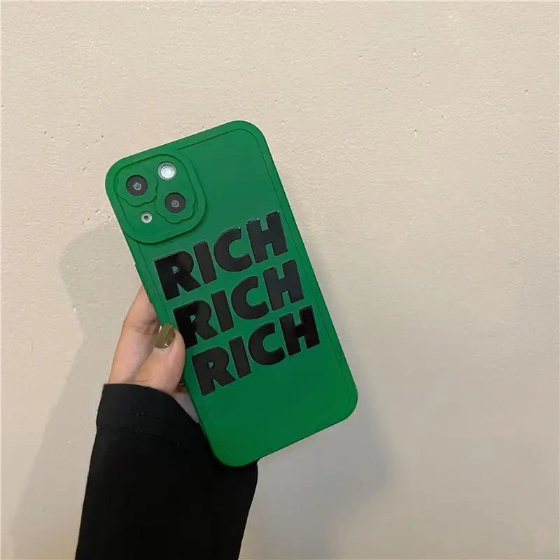 Lettering Phone Case - iPhone 13 / 13 Pro / 13 Pro Max / 12 