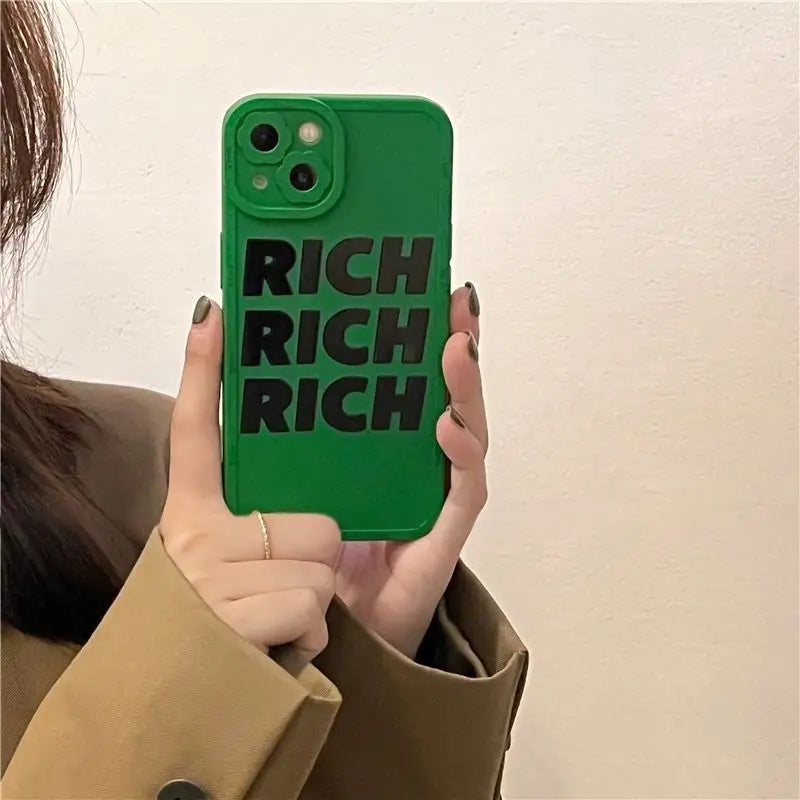 Lettering Phone Case - iPhone 13 / 13 Pro / 13 Pro Max / 12 
