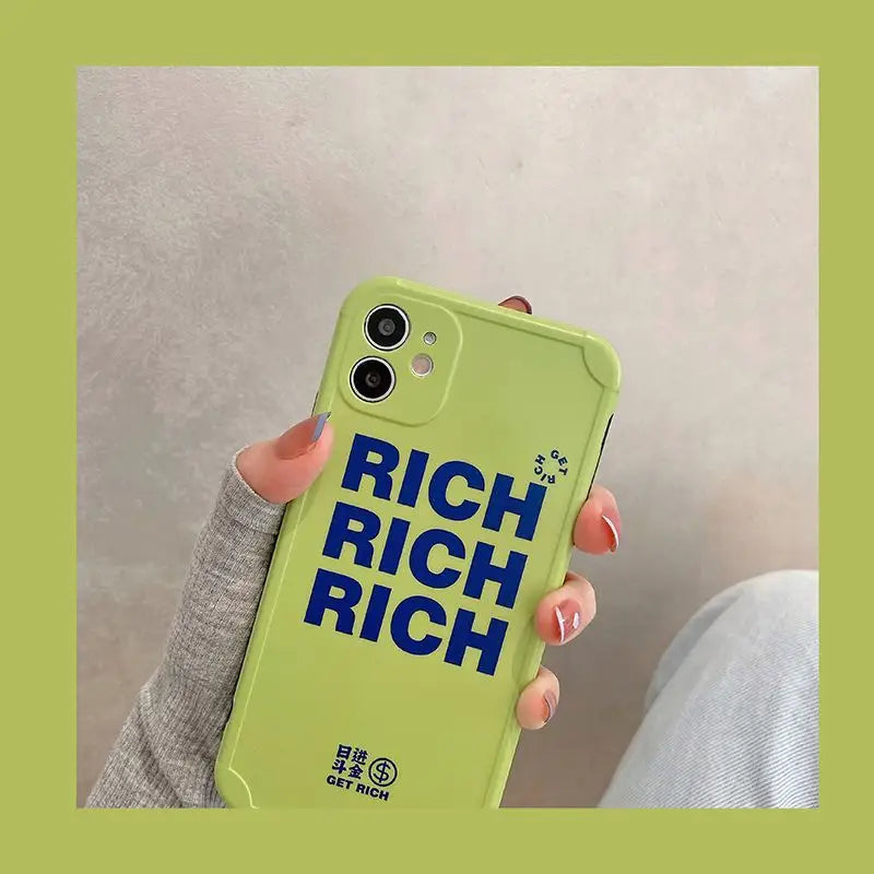 Lettering Phone Case - Iphone 13 Pro Max / 13 Pro / 13 / 13 