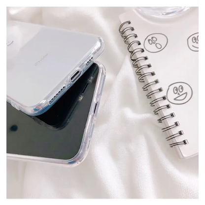 Lettering Transparent Phone Case - iPhone 11 Pro Max / 11 