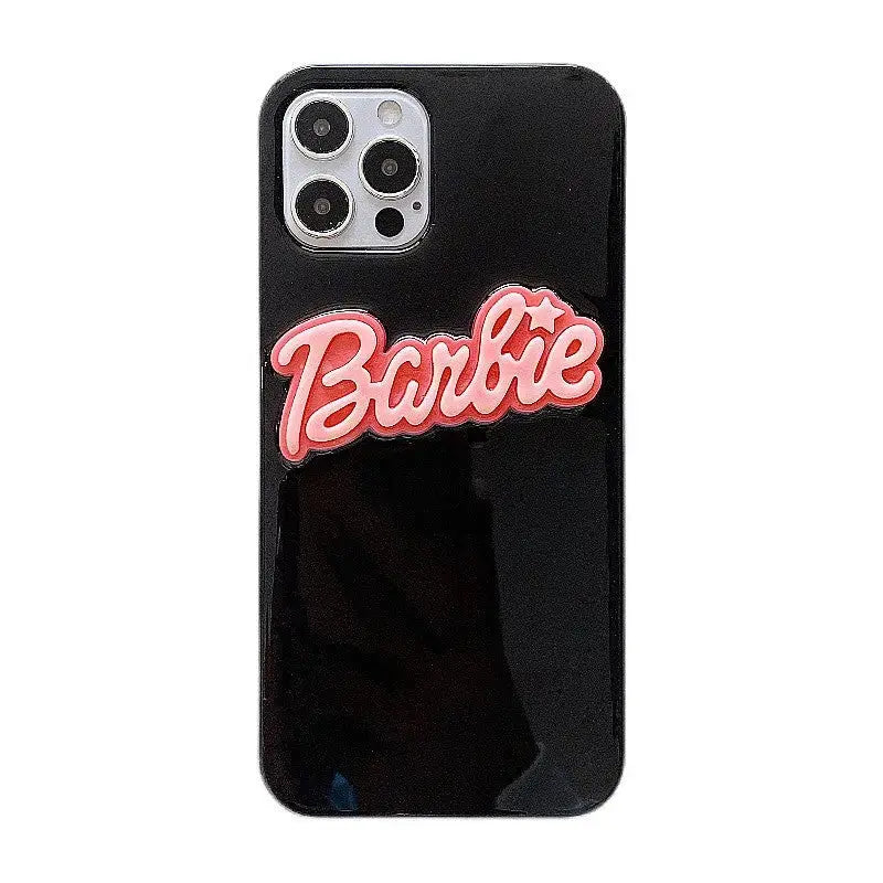 Letters Barbie Printing iPhone Case W029 - iphone case
