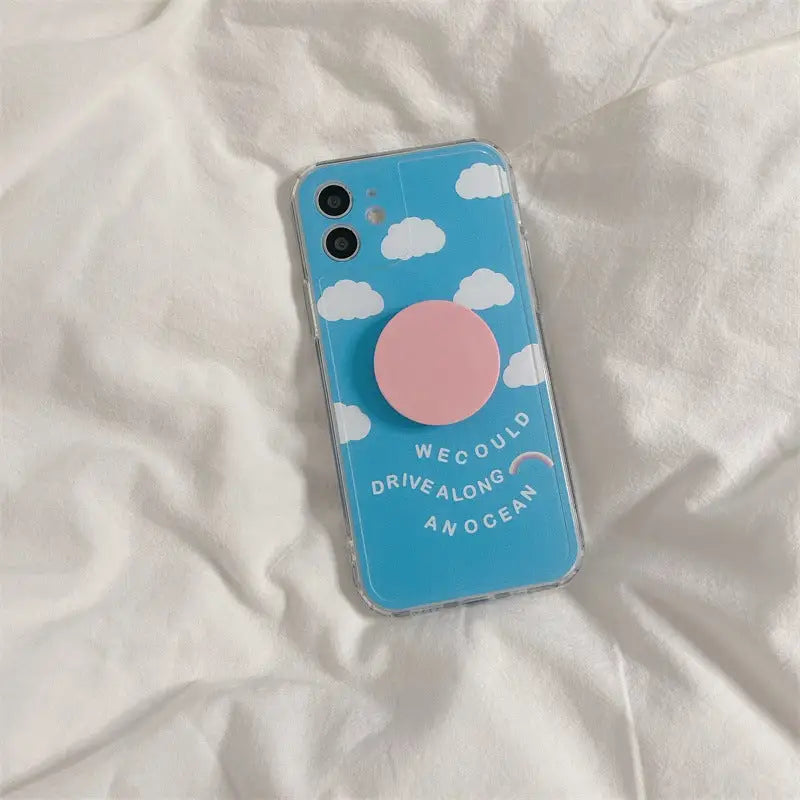 Letters Printing With Holder iPhone Case BP336 - iphone case