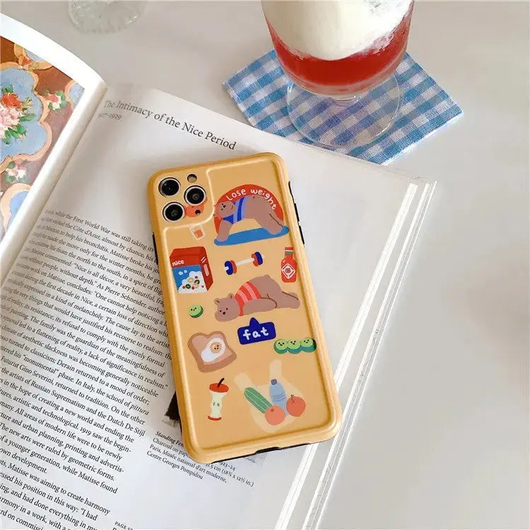 Losing Weight Bear iPhone Case BP124 - iphone case