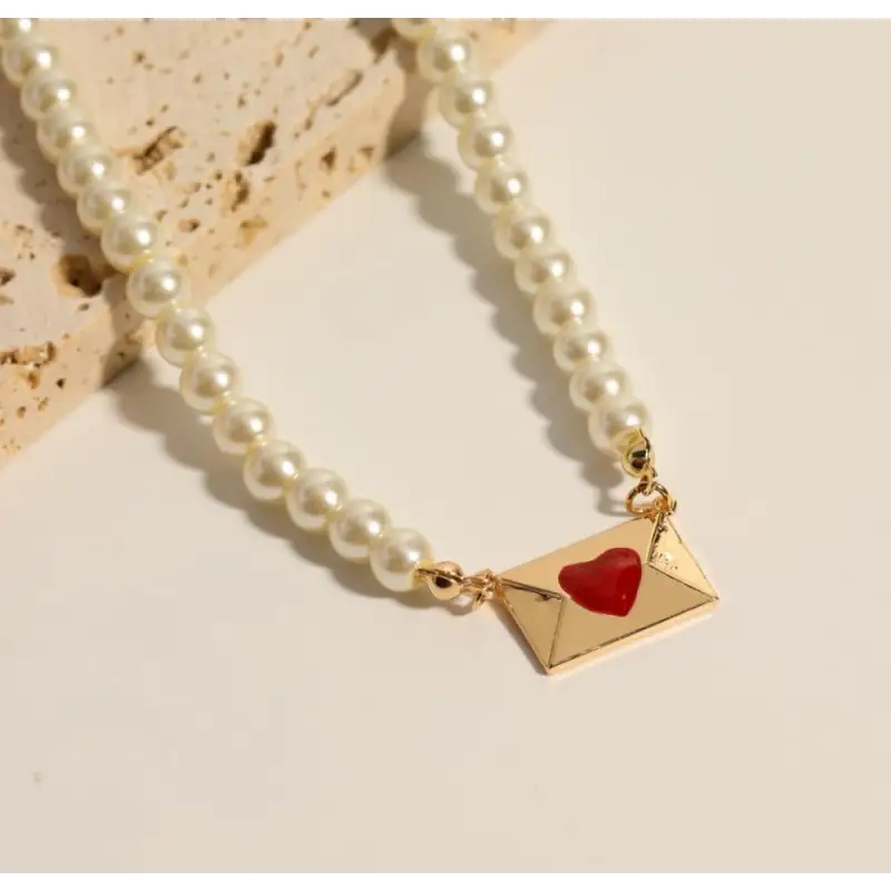 Love Letter Necklace LIN32 - Necklace