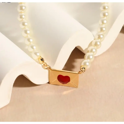 Love Letter Necklace LIN32 - Necklace