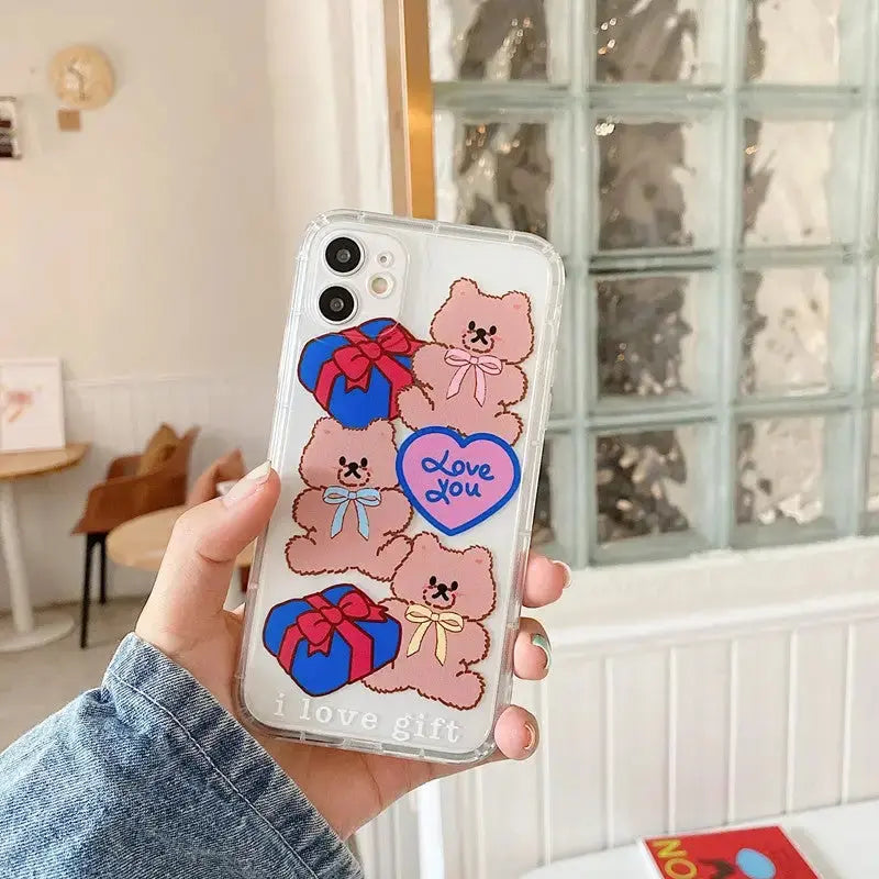 Love You Gift Bear iPhone Case BP131 - iphone case