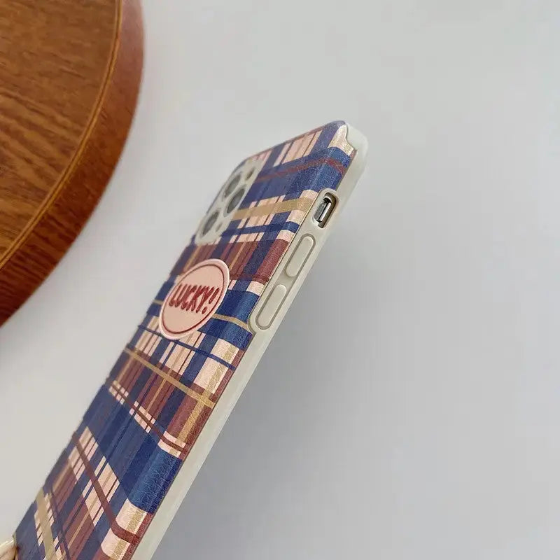 Lucky Colorful Plaid iPhone Case BP087 - iphone case