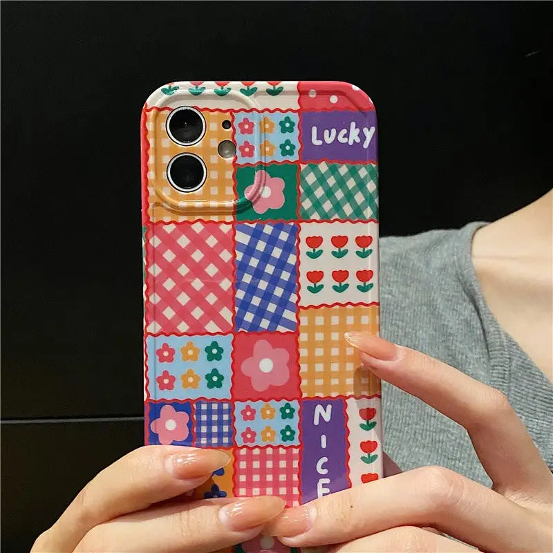 Lucky Nice Flowers iPhone Case BP282 - iphone case