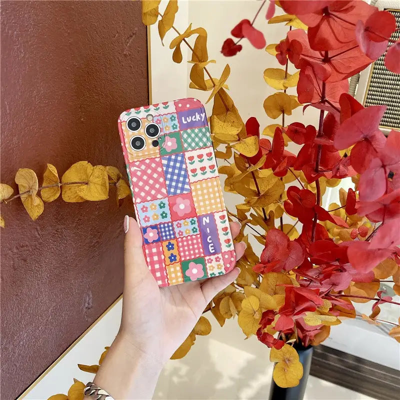 Lucky Nice Flowers iPhone Case BP282 - iphone case