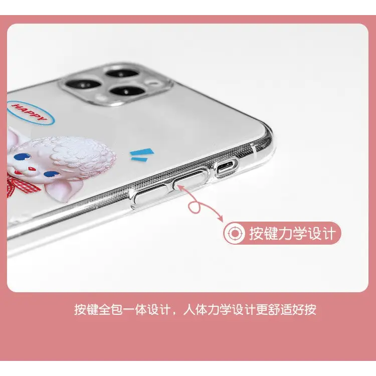 Lucky Sheep Transparent iPhone Case BP166 - iphone case