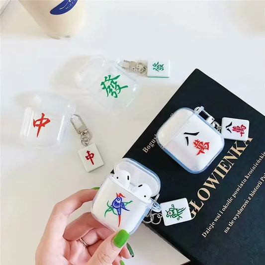 Mahjong  AirPods Earphone Case Skin-1