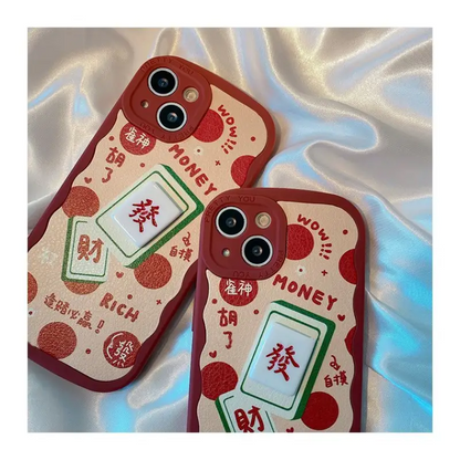 Mahjong Phone Case - iPhone 13 Pro Max / 13 Pro / 13 / 12 