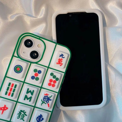 Mahjong Phone Case - iPhone 13 Pro Max / 13 Pro / 13 / 13 