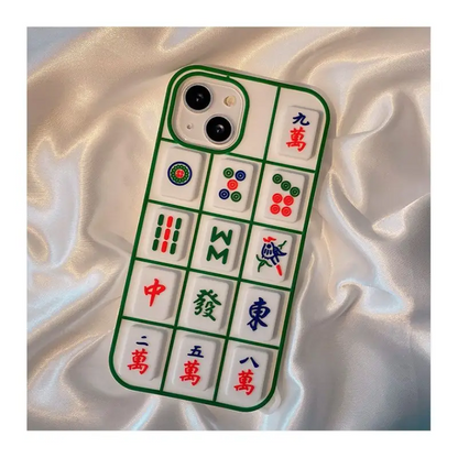 Mahjong Phone Case - iPhone 13 Pro Max / 13 Pro / 13 / 13 