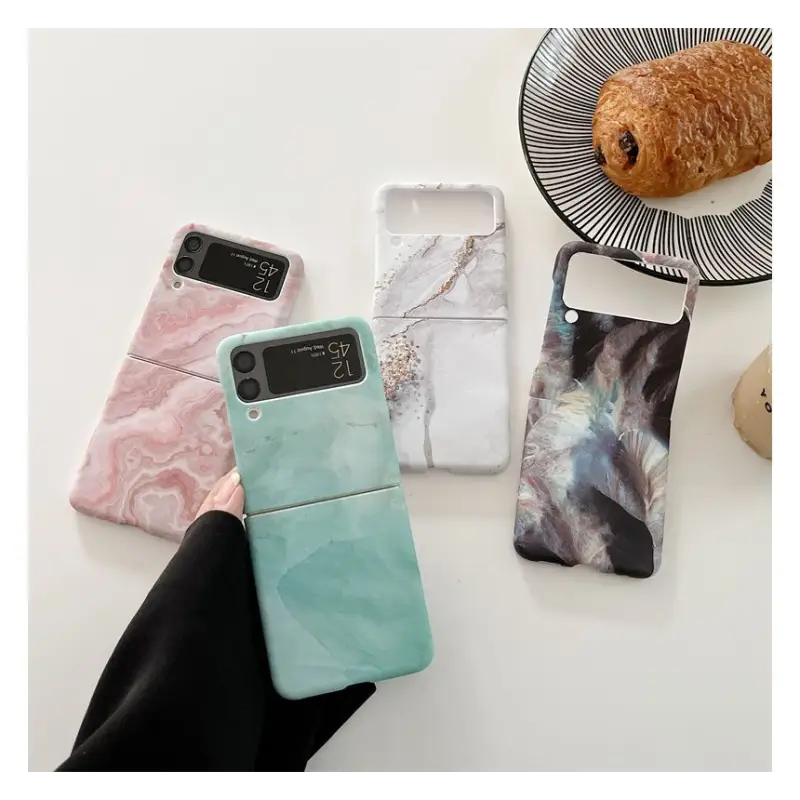 Marble Mobile Phone Case - Samsung Galaxy Z Flip 3 Fz152 - 