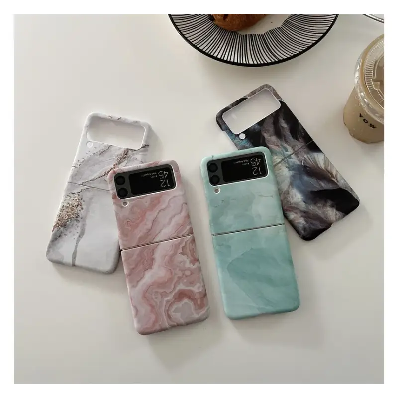 Marble Mobile Phone Case - Samsung Galaxy Z Flip 3 Fz152 - 