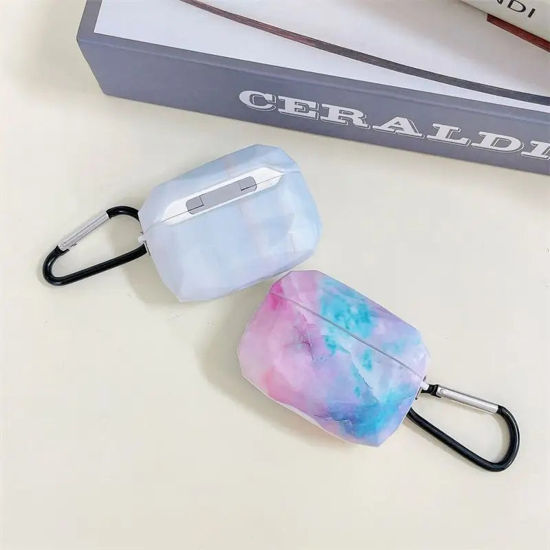 Marble Print AirPods Earphone Case Skin-4