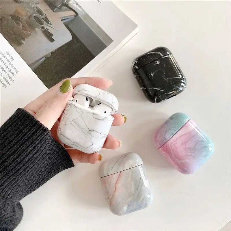 Marble Print AirPods / AirPods Pro Earphone Case Skin B311 -