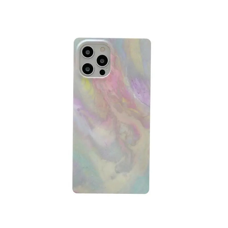 Marble Print Gradient Phone Case - iPhone 12 Pro Max / 12 Pro / 12 / 12 mini / 11 Pro Max / 11 Pro / 11 / SE / XS Max / XS / XR / X / SE 2 / 8 / 8 Plus / 7 / 7 Plus-4