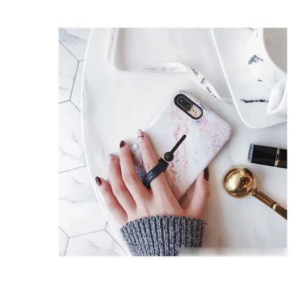 Marble Print Mobile Case - iPhone XS Max / XS / XR / X / 8 /