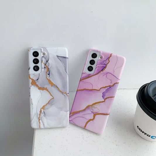 Marble Print Phone Case - Huawei-2