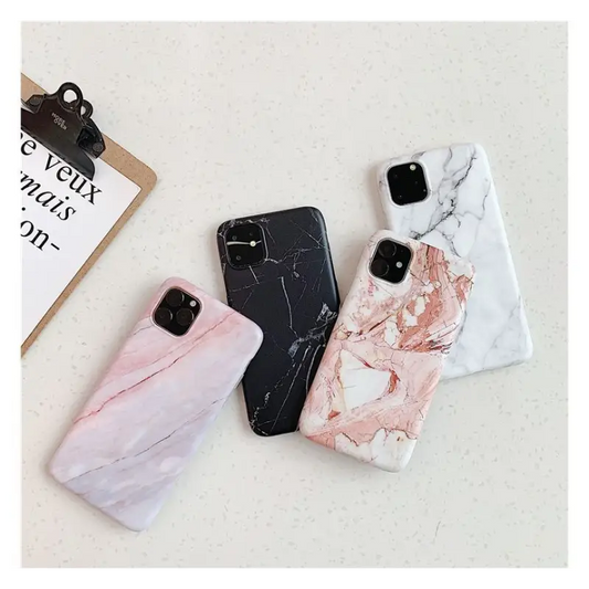 Marble Print Phone Case - Iphone 13 Pro Max / 13 Pro / 13 / 
