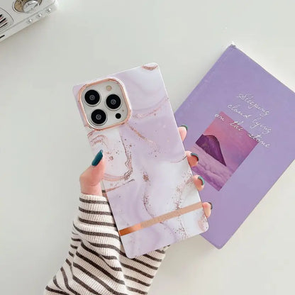 Marble Print Phone Case - iPhone 13 Pro Max / 13 Pro / 13 / 