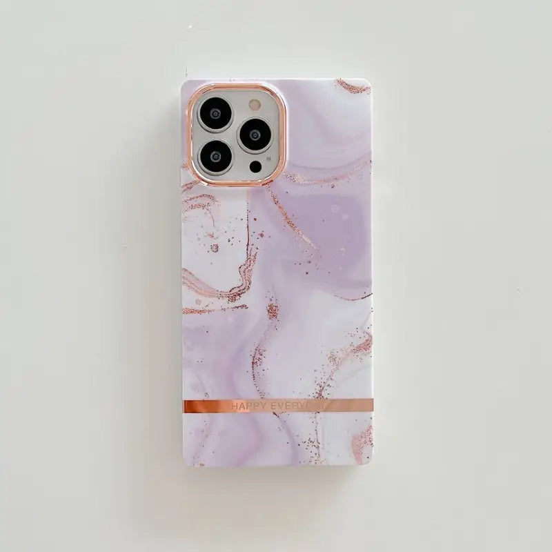 Marble Print Phone Case - iPhone 13 Pro Max / 13 Pro / 13 / 