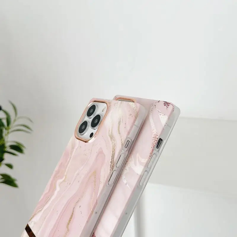 Marble Print Phone Case - iPhone 13 Pro Max / 13 Pro / 13 / 