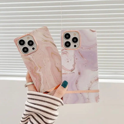 Marble Print Phone Case - iPhone 13 Pro Max / 13 Pro / 13 / 