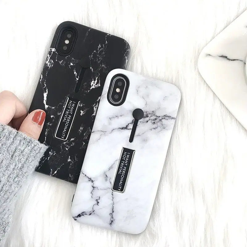 Marble Print Phone Case - iPhone 6 / 6 Plus / 7 / 7 Plus / 8