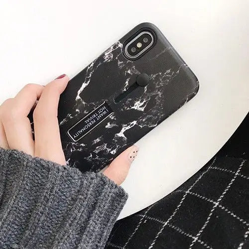 Marble Print Phone Case - iPhone 6 / 6 Plus / 7 / 7 Plus / 8