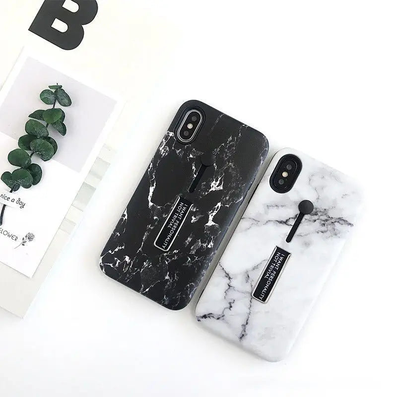 Marble Print Phone Case - iPhone 6 / 6 Plus / 7 / 7 Plus / 8