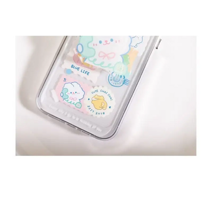 Marshmallow Rabbit Clear Mobile Phone Case CZ10065 - Mobile 