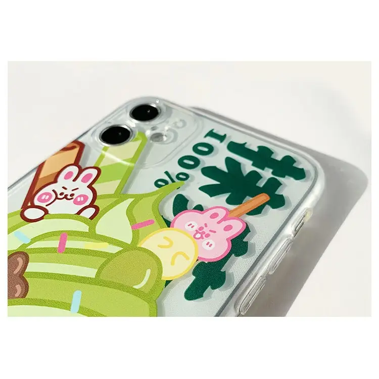 Matcha Ice Cream iPhone Case W048 - iphone case