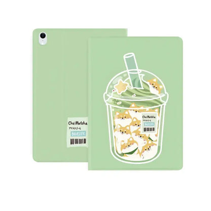 Matcha Shiba Ipad Case CZ10071 - Tablet Accessories