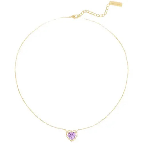 Megan Princess Heart Choker LIN02