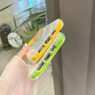 Melting Print Transparent Phone Case - iPhone 12 Pro Max / 12 Pro / 12 / 12 mini / 11 Pro Max / 11 Pro / 11 / SE / XS Max / XS / XR / X / SE 2 / 8 / 8 Plus / 7 / 7 Plus-11