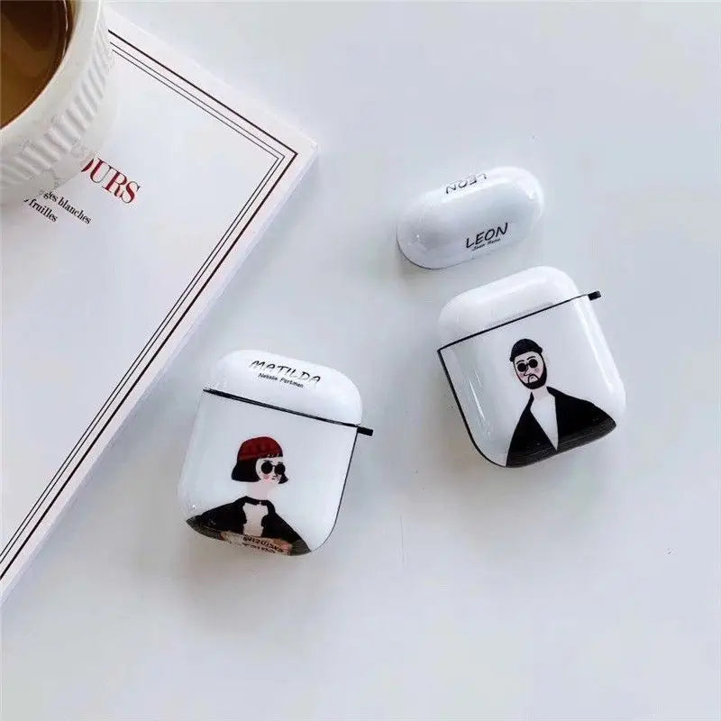 Men / Girl Print AirPods Earphone Case Skin-1