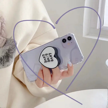 Merci/Love With Heart Holder iPhone Case BP247 - iphone case