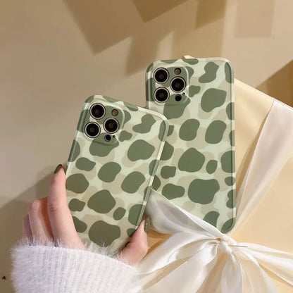 Milk Cow Print Phone Case - iPhone 13 Pro Max / 13 Pro / 13 / 13 mini / 12 Pro Max / 12 Pro / 12 / 12 mini / 11 Pro Max / 11 Pro / 11 / SE / XS Max / XS / XR / X / SE 2 / 8 / 8 Plus / 7 / 7 Plus-9