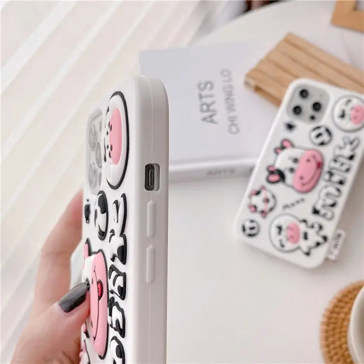 Milk Cow With Pendant iPhone Case BP226 - iphone case
