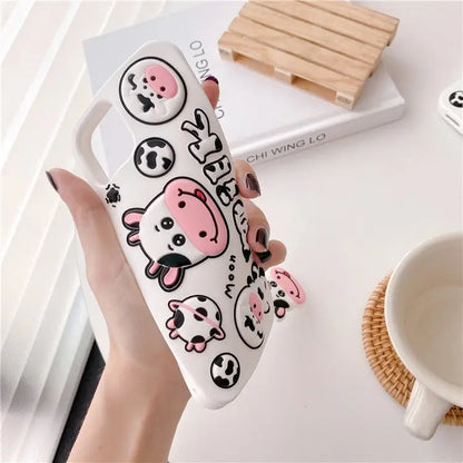 Milk Cow With Pendant iPhone Case BP226 - iphone case