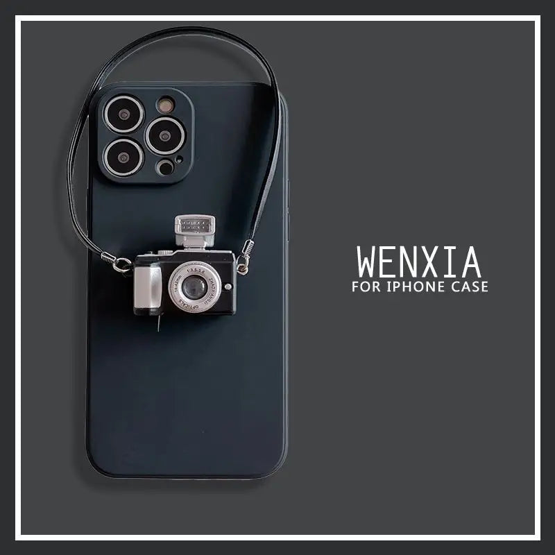 Mini Retro Camera Phone Case - iPhone 13 Pro Max / 13 Pro / 