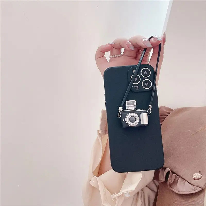 Mini Retro Camera Phone Case - iPhone 13 Pro Max / 13 Pro / 