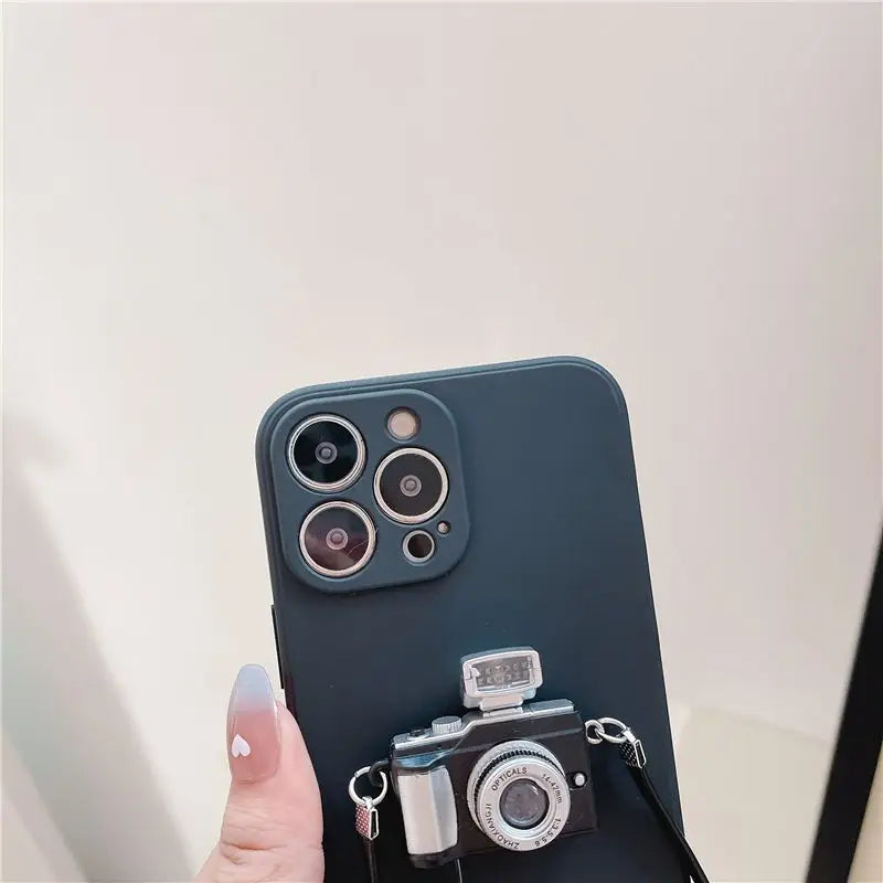 Mini Retro Camera Phone Case - iPhone 13 Pro Max / 13 Pro / 