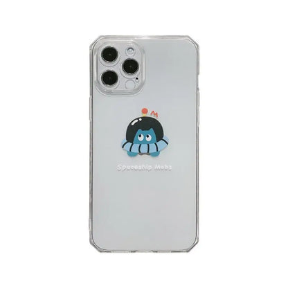 Monster Print Phone Case - iPhone 12 Pro Max / 12 Pro / 12 / 12 mini / 11 Pro Max / 11 Pro / 11 / SE / XS Max / XS / XR / X / SE 2 / 8 / 8 Plus / 7 / 7 Plus-4