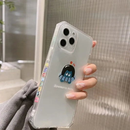 Monster Print Phone Case - iPhone 12 Pro Max / 12 Pro / 12 / 12 mini / 11 Pro Max / 11 Pro / 11 / SE / XS Max / XS / XR / X / SE 2 / 8 / 8 Plus / 7 / 7 Plus-2