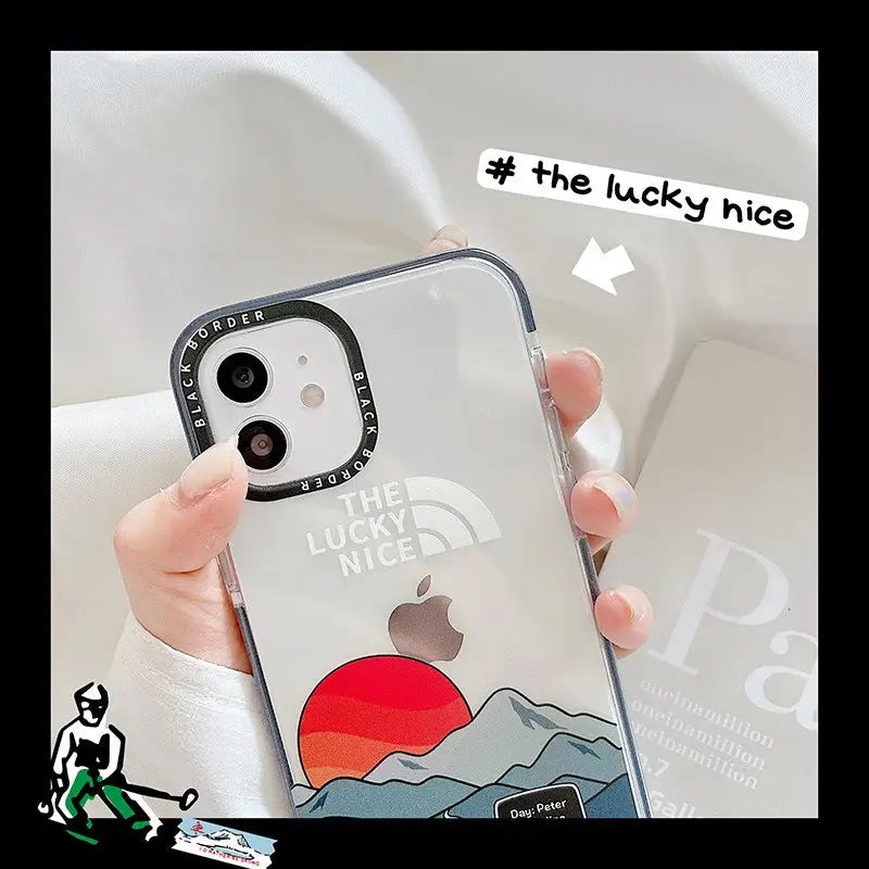 Mountain Sunset iPhone Case W032 - iphone case