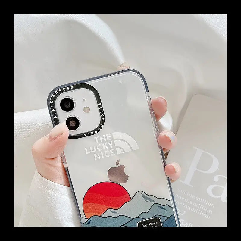 Mountain Sunset iPhone Case W032 - iphone case